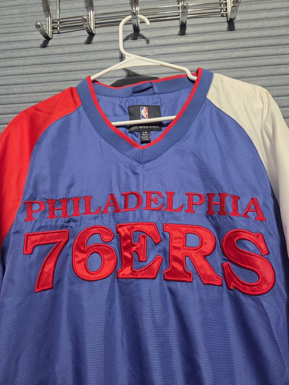 NBA Philadelphia 76ers Windbreaker